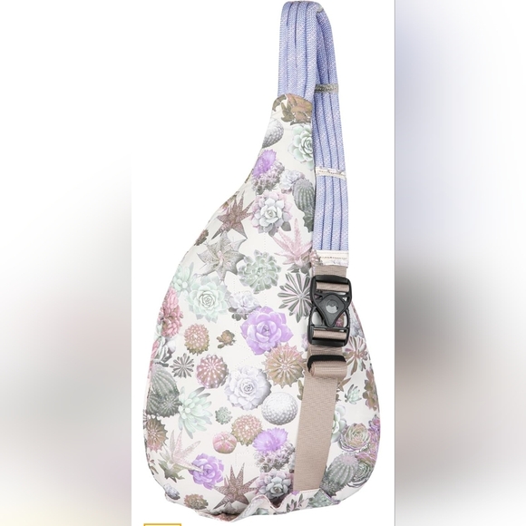 Kavu Rope Sling Bag ~ Updated Succulent Pattern - Picture 2 of 5